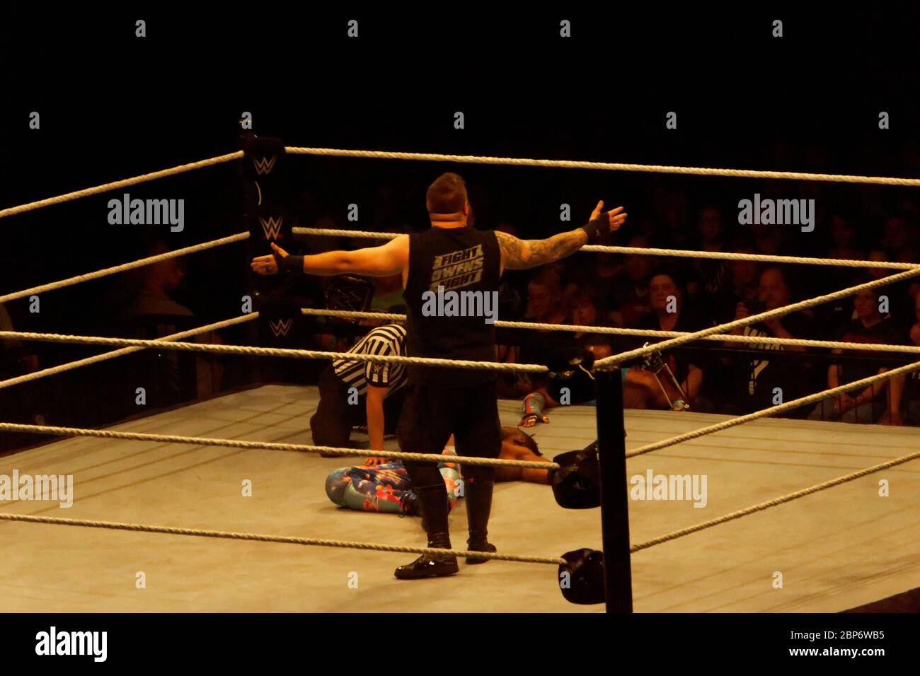 Das WWE Live Event 'SmackDown Live' in Hamburg Stockfoto