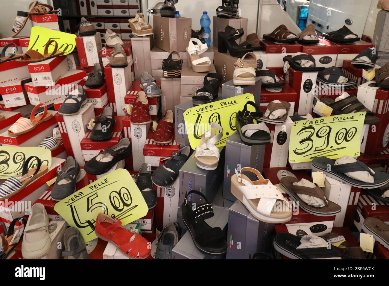 Themenbild Markt und Tourismus Stockfoto