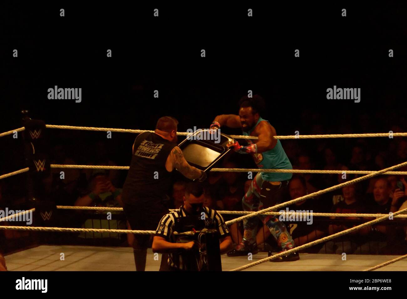 Das WWE Live Event 'SmackDown Live' in Hamburg Stockfoto