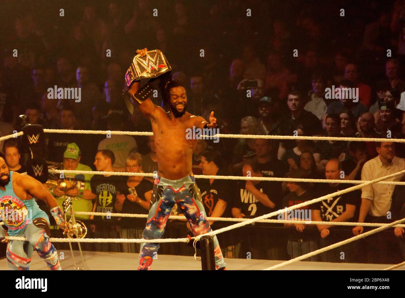 Das WWE Live Event 'SmackDown Live' in Hamburg Stockfoto