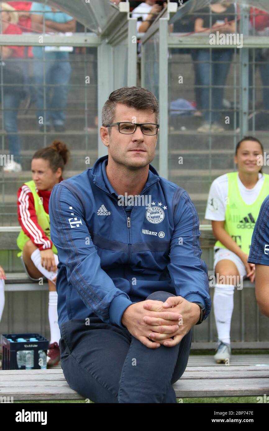 1. Frauen BL: 19-20: 1. Sptg. SC Freiburg gegen FC Bayern München Stockfoto