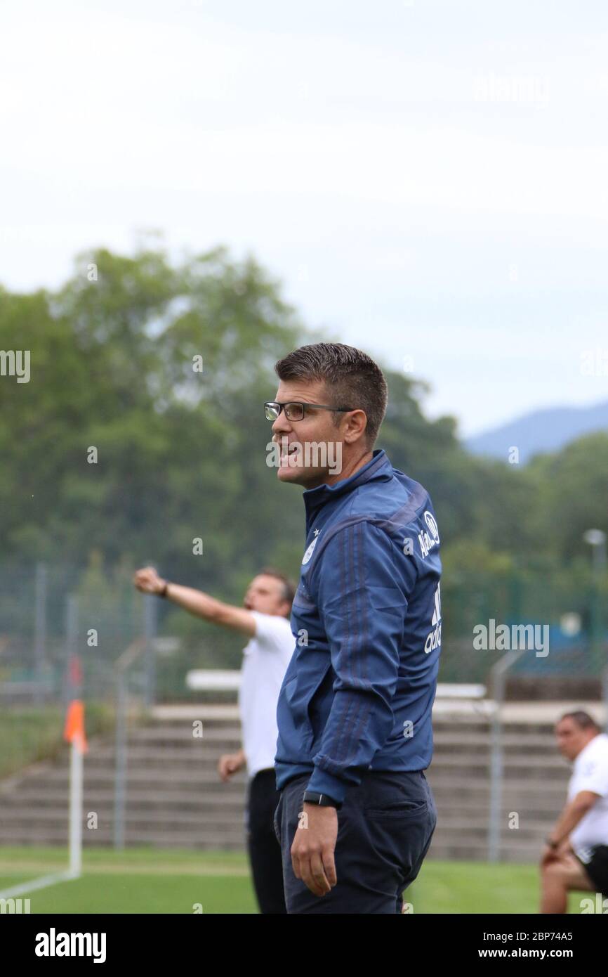 1. Frauen BL: 19-20: 1. Sptg. SC Freiburg gegen FC Bayern München Stockfoto