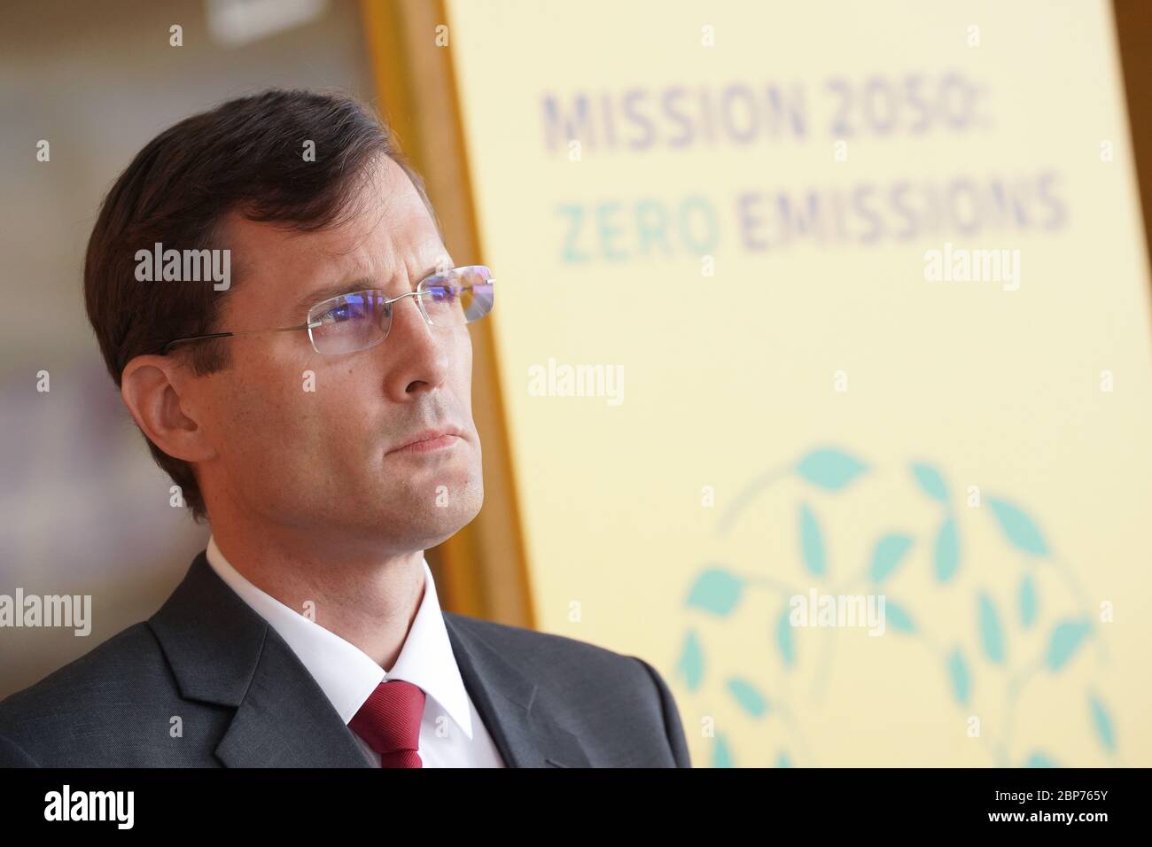 Fototermin '10.000ster StreetScooter bei Deutsche Post DHL Group' in Köln Stockfoto