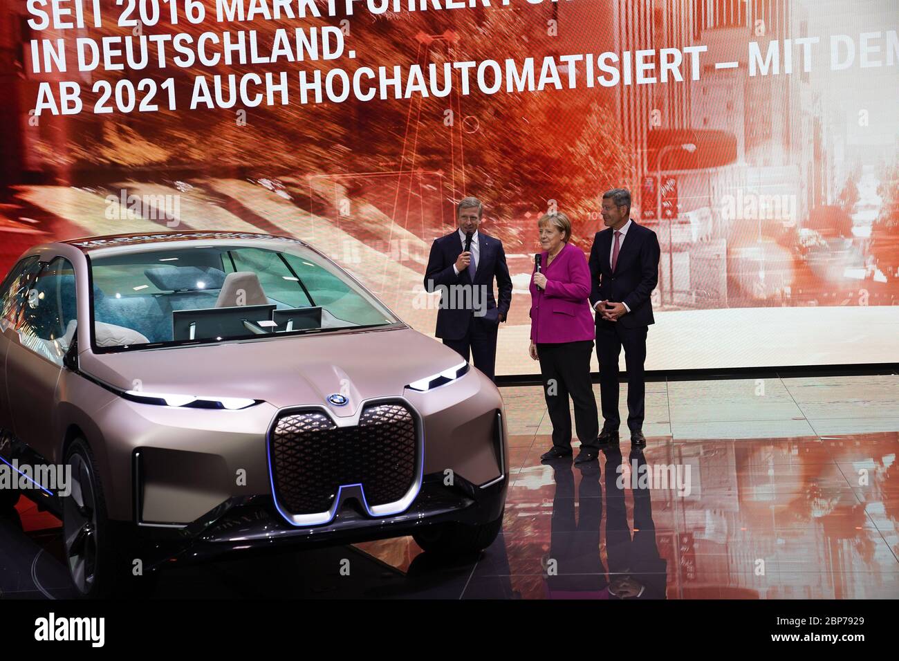 Ausstellung der Internationalen Automobil-Ausstellung IAA 2019 auf dem Messegelände Frankfurt am Main am 12.09.2019 Stockfoto