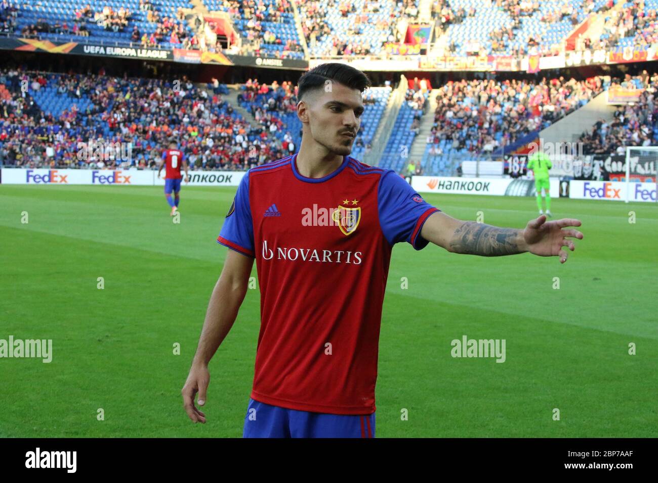 Fußball-EL: 1. Sptg.: FC Basel gegen FK Krasnodar Stockfoto