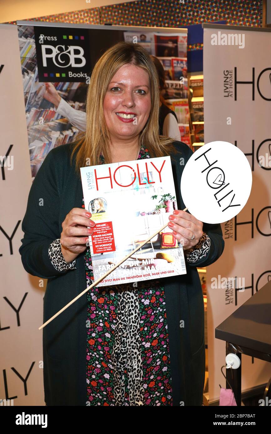 Holly Becker,Autogrammstunde von Interior Blogger Holy Becker bei PG Books in der Wandelhalle,Hamburg,26.09.2019 Stockfoto