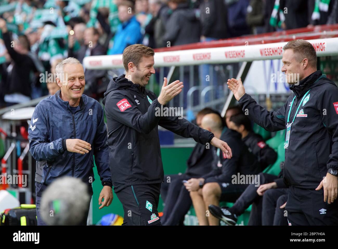 1. BL: 19-20: 10. Sptg. Werder Bremen - SC Freiburg Stockfoto