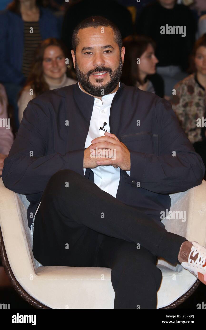 Adel Tawil,Markus Lanz Talkshow aus dem Studio Stahltwiete,Hamburg,19.11.2019 Stockfoto