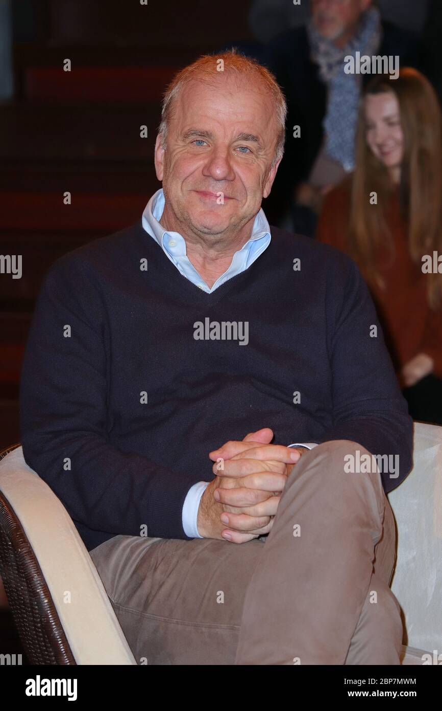 Hubertus Meyer-Burckhardt,Markus Lanz Talkshow für die 18.12. Aus dem Studio Stahltwiete,Hamburg,09.12.2019 Stockfoto