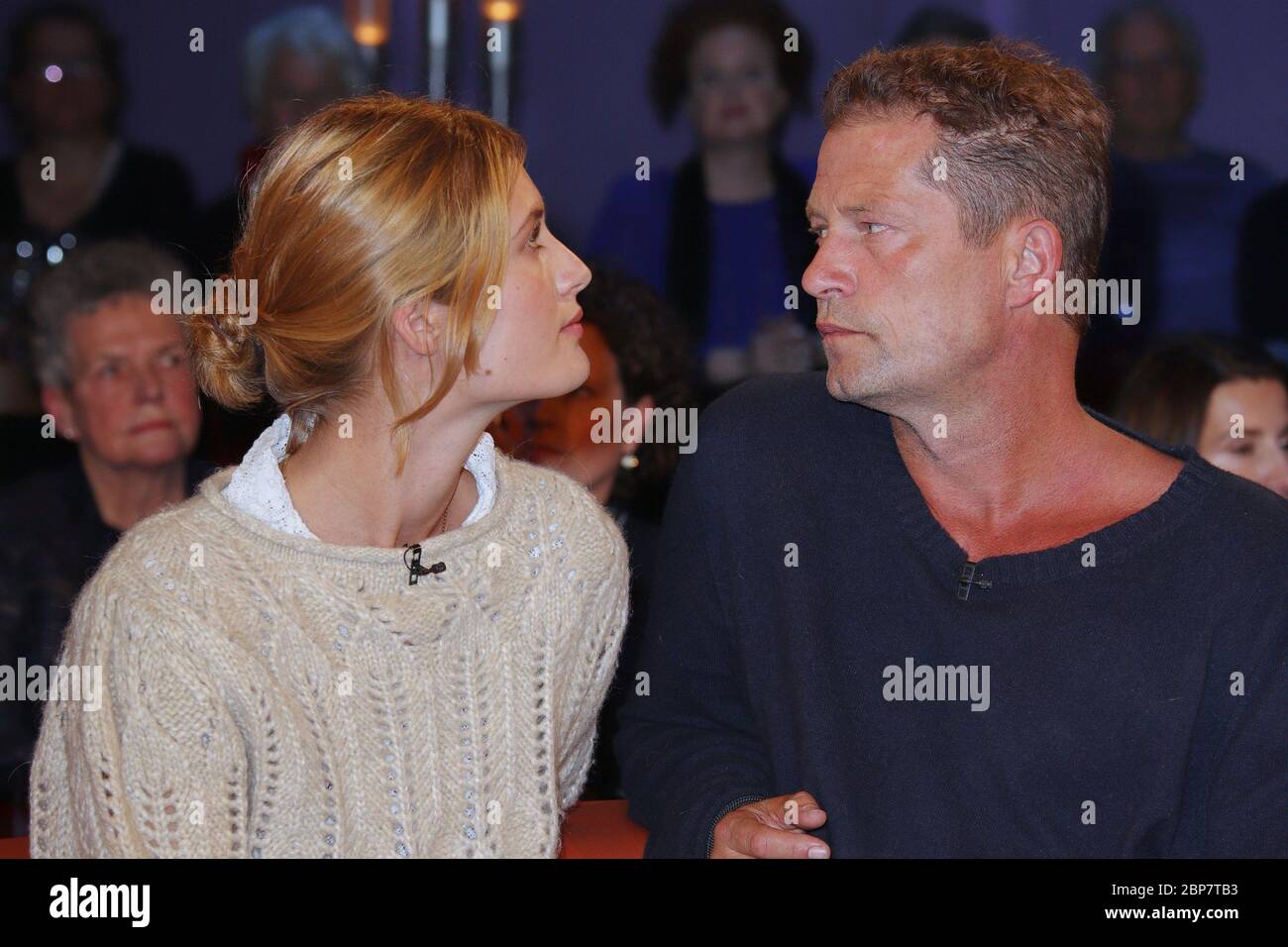 Til Schweiger und Lilli Schweiger Stockfoto