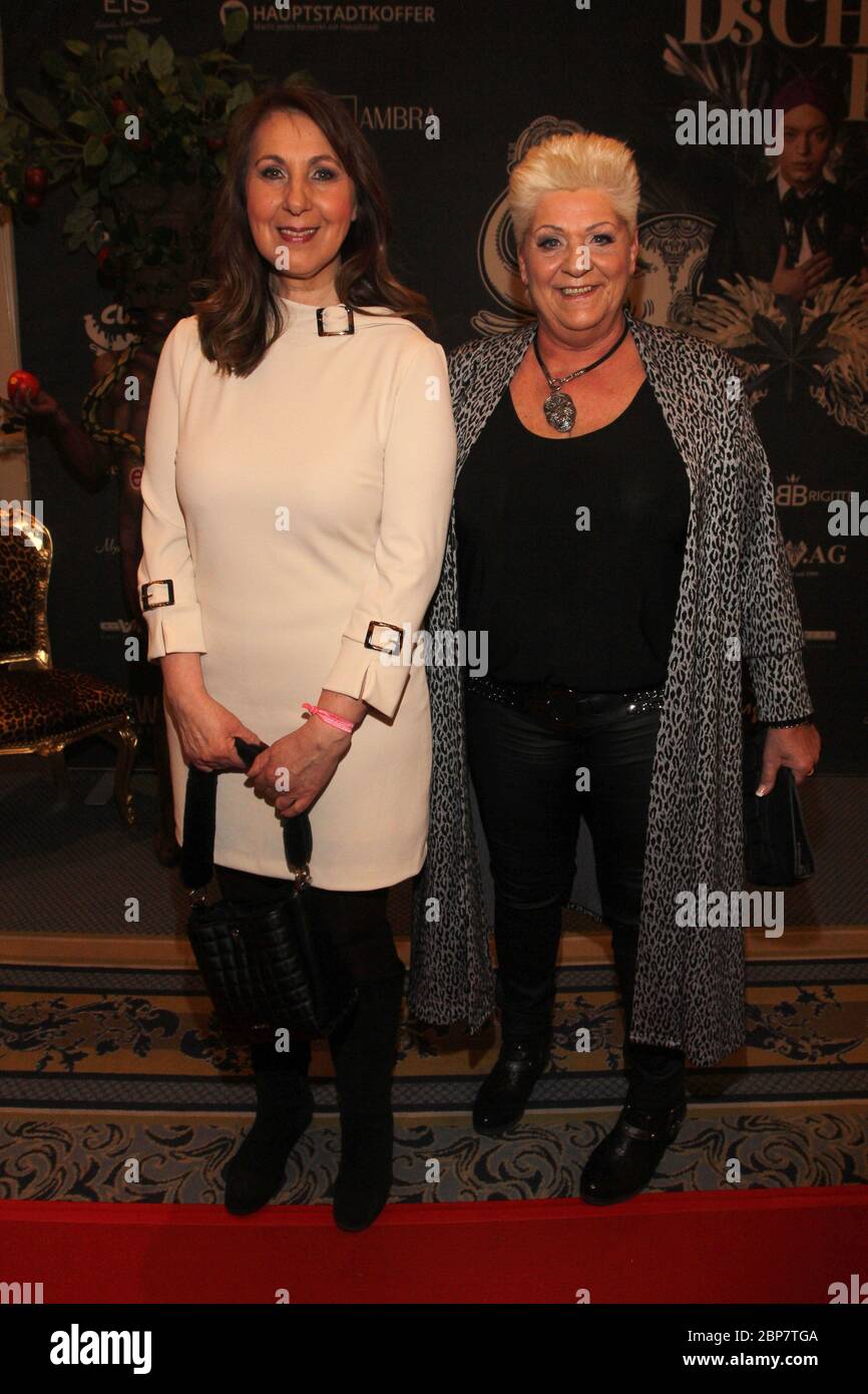 Manuela Schikorsky,Heidi Koerner,Julians Dschungel Palace,Party zum Start der neuen Staffel des RTL Jungle Camp,Hotel Palace Berlin,10.01.2020 Stockfoto
