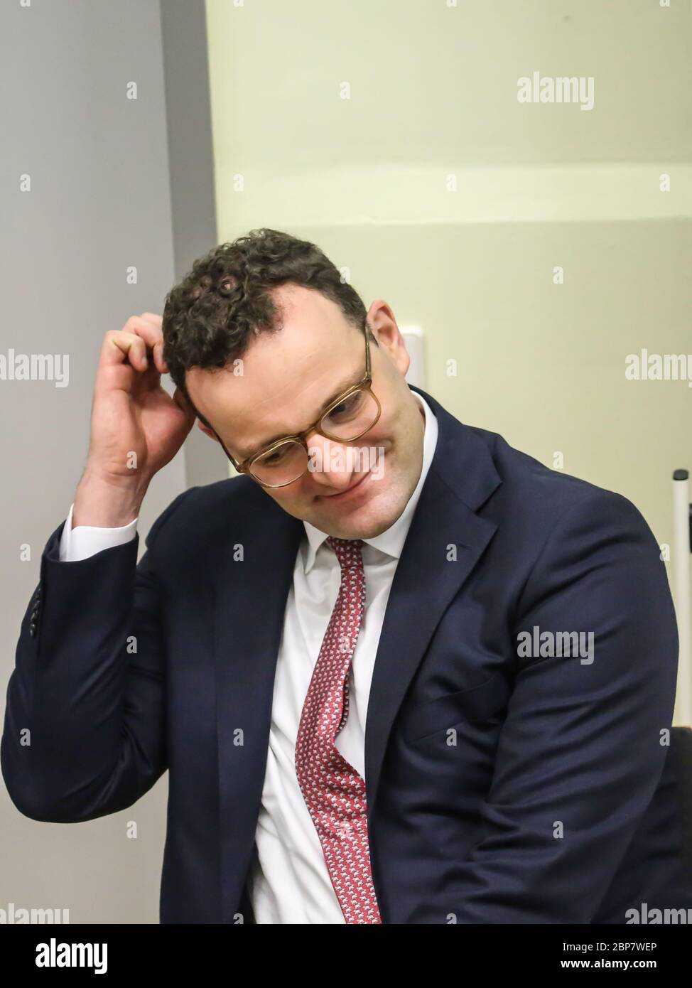 Bundesminister für Gesundheit Jens Spahn CDU Magdeburg 06.12.2019 Stockfoto