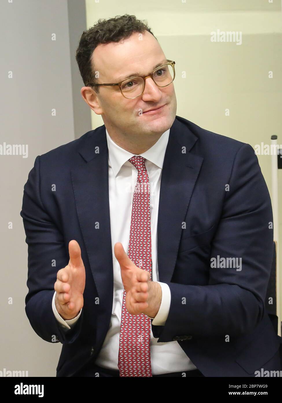Bundesminister für Gesundheit Jens Spahn CDU Magdeburg 06.12.2019 Stockfoto