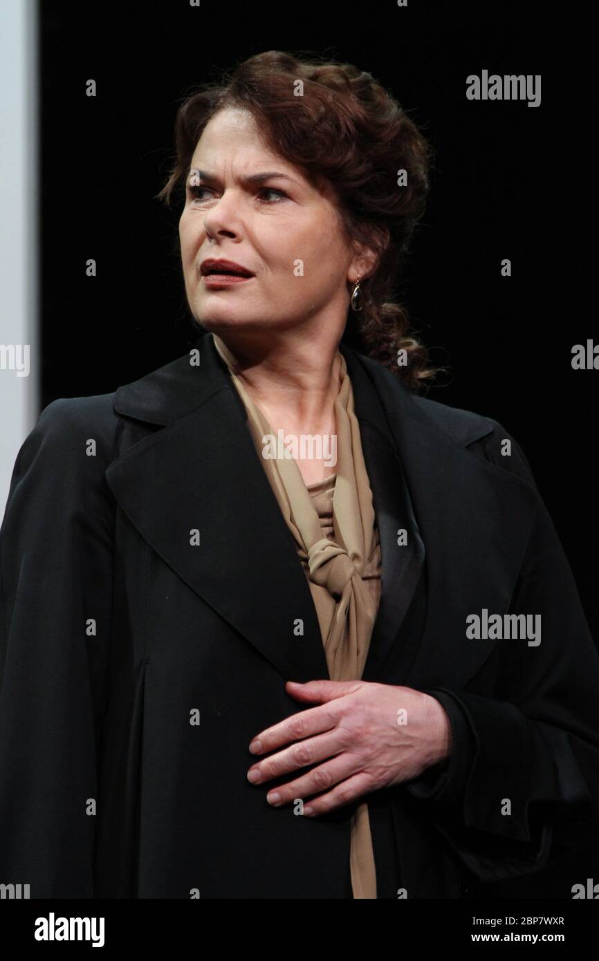 Barbara Auer, Foto Probe Heiligabend, St. Pauli Theater Hamburg, 17.01.2020 Stockfoto