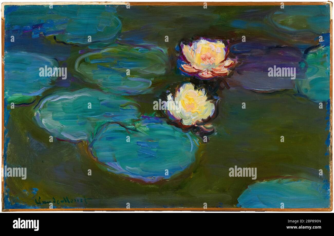 Claude Monet, Nympheas, Malerei, 1897-1898 Stockfoto
