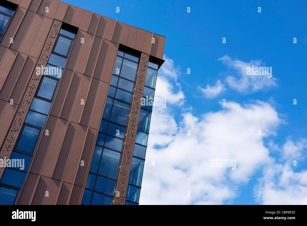 Das neue Nottingham College City Hub, Nottingham City Centre, Nottinghamshire England, Großbritannien Stockfoto