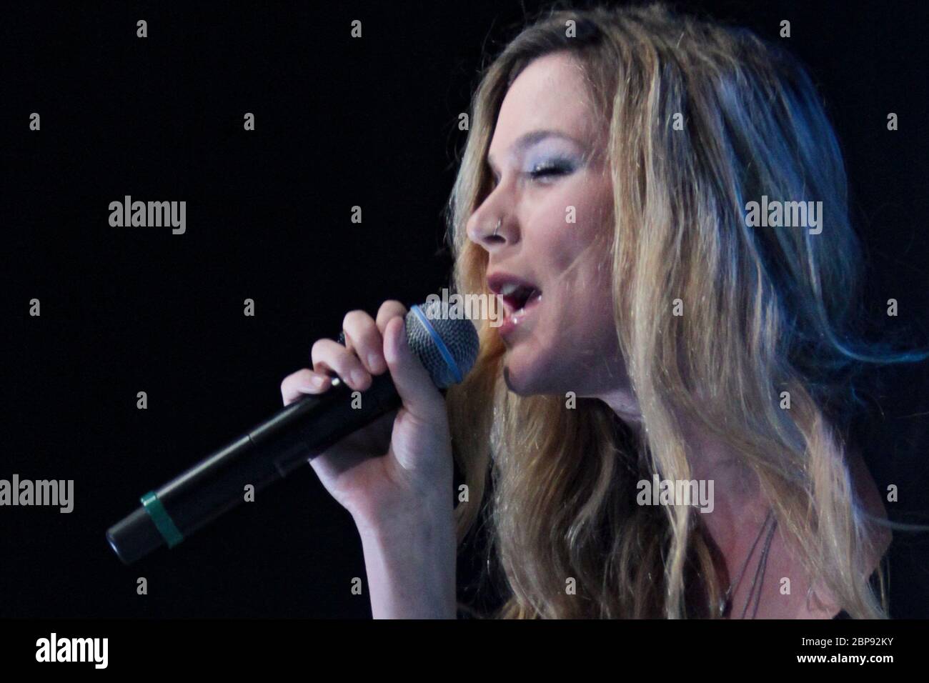 RIO DE JANEIRO, 15.11.2012: Joss Stone tritt in der Citibank Hall in Rio de Janeiro auf (Néstor J. Beremblum / Alamy News) Stockfoto