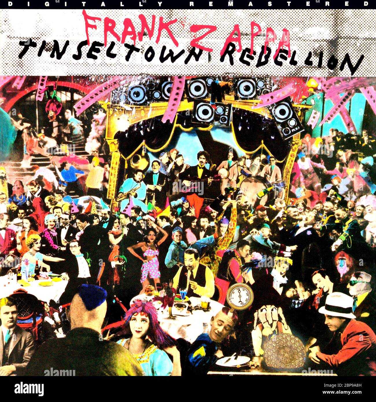 Frank Zappa - original Vinyl Album Cover - Tinsel Town Rebellion (digital remastered) - 1981 Stockfoto