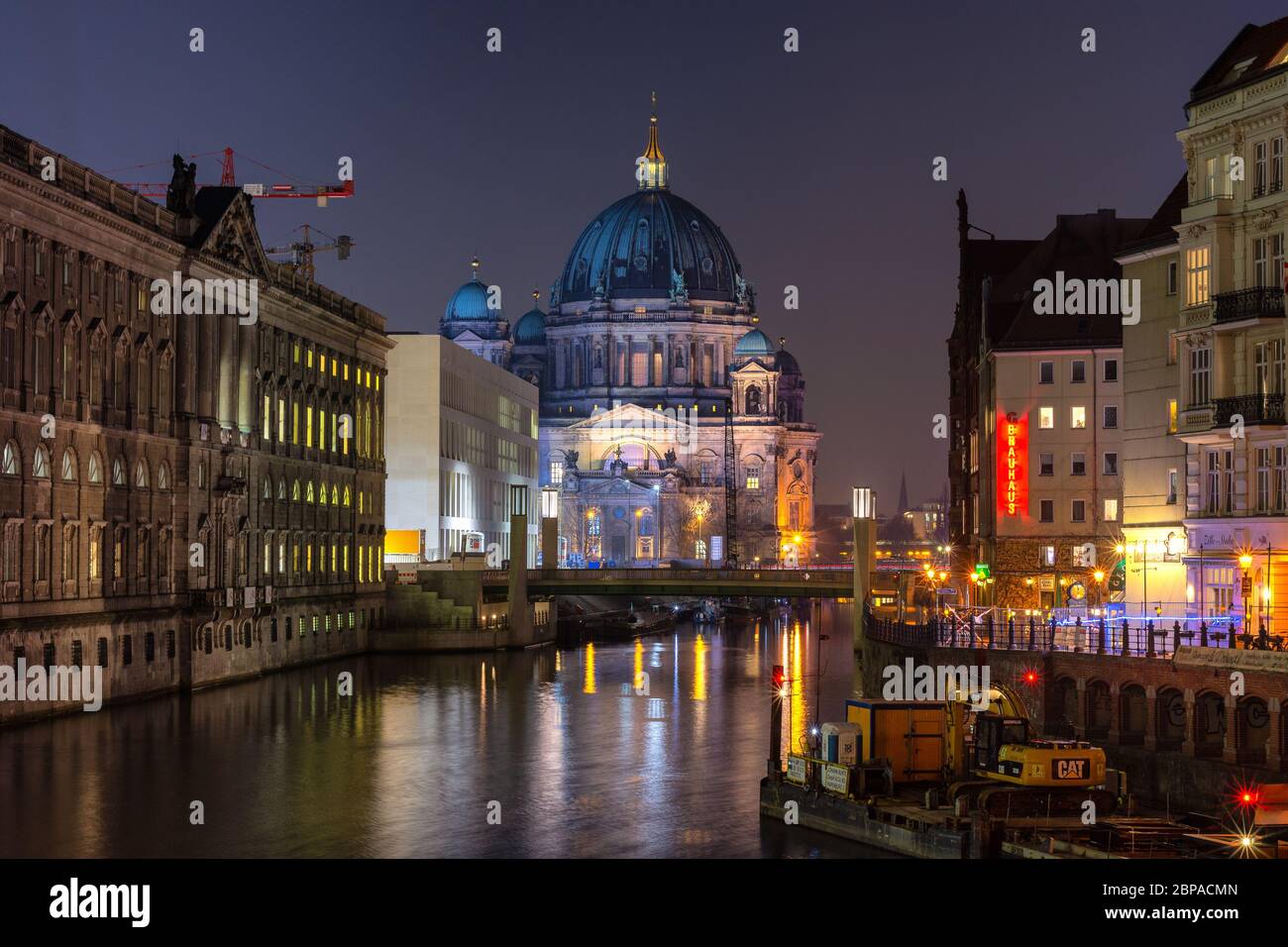 Berlin / Deutschland - 13. Februar 2017: Berliner Dom auf der Museumsinsel in Berlin Stockfoto