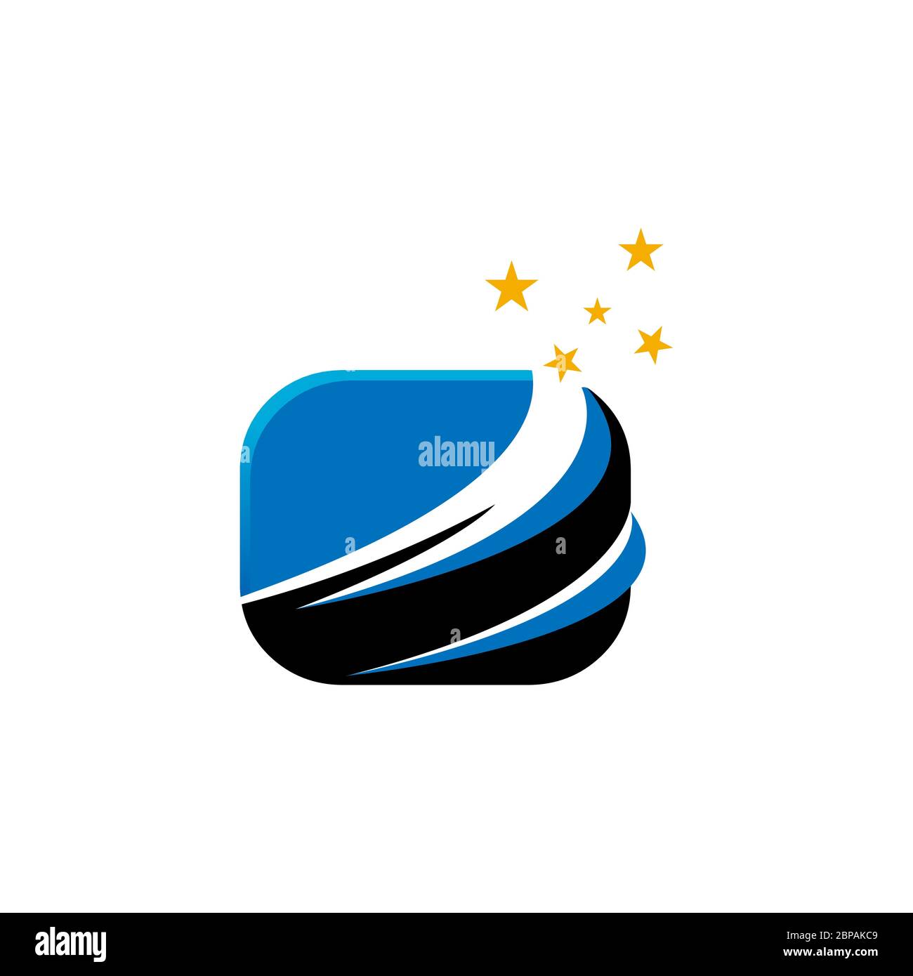 Kreative Ring Orbit Logo Vorlage Illustration Design. Vektor EPS 10. Stock Vektor