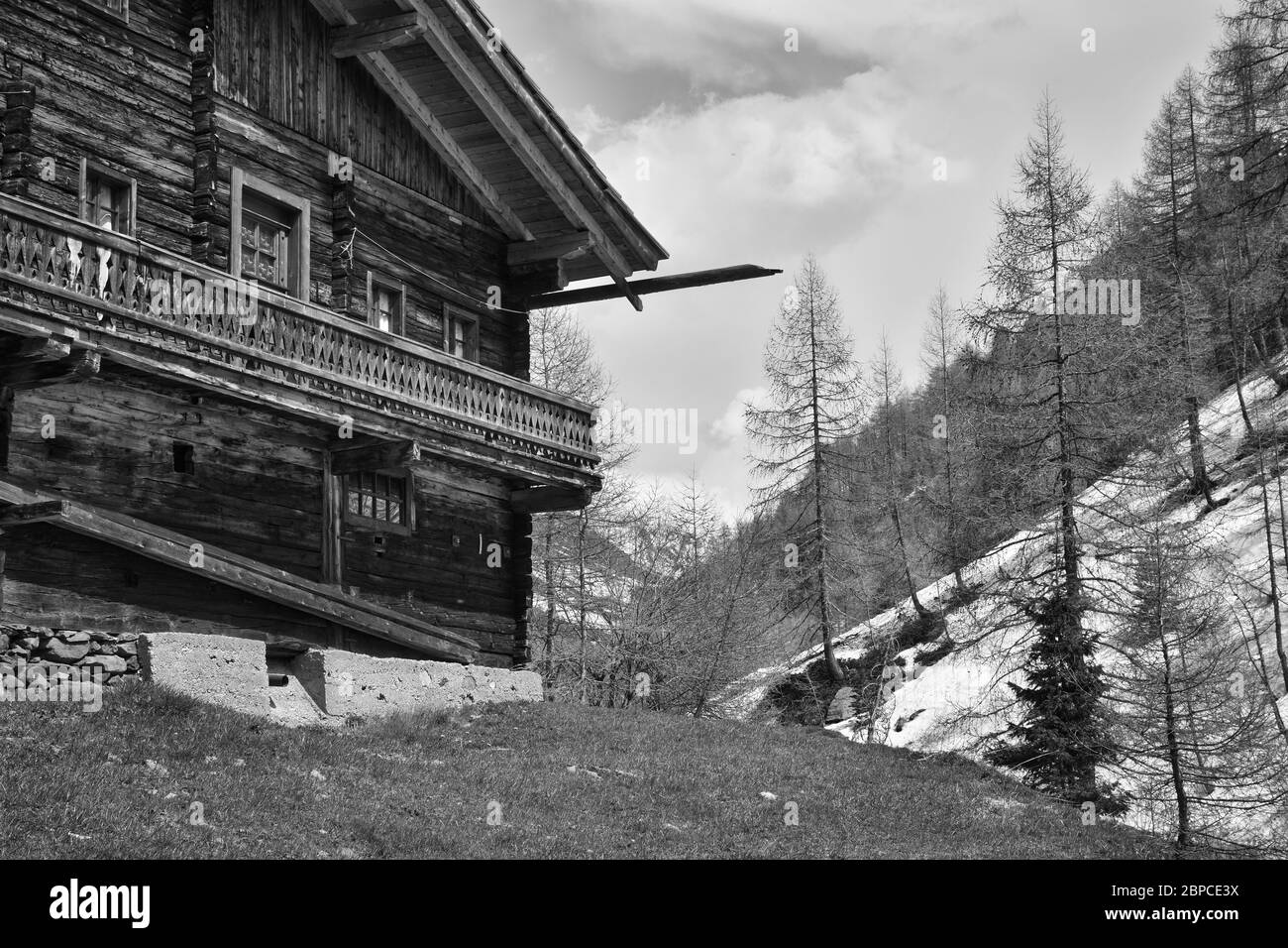 Oberstalleralm, Oberstaller Alm, Arntal, Stallertall, Deferegger Alpen, Villgrater Berge, Innervillgraten, Osttirol, Zentralalpen, Alm, Denkmalschutz, Stockfoto