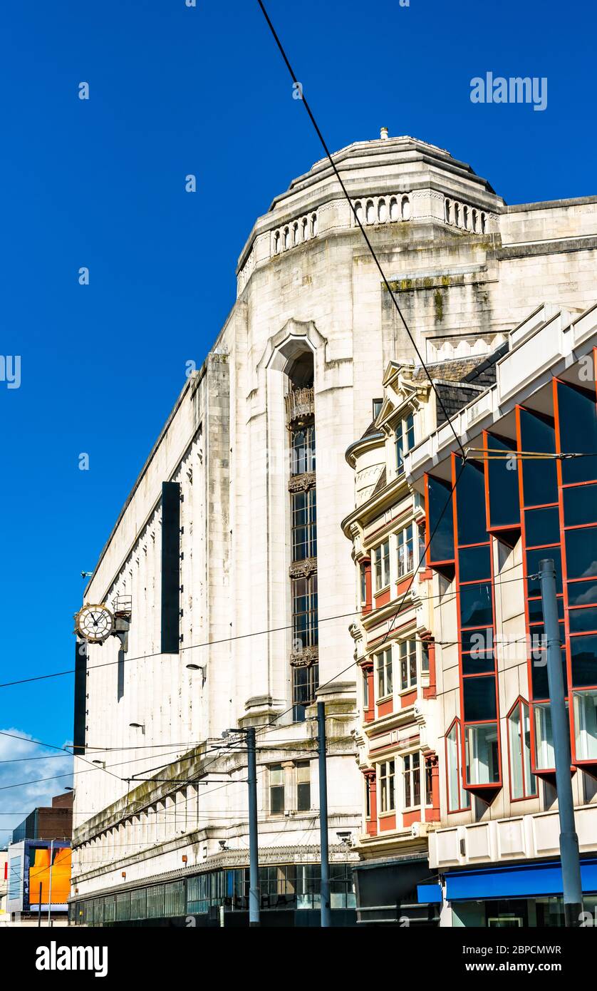 Architektur von Manchester in England Stockfoto