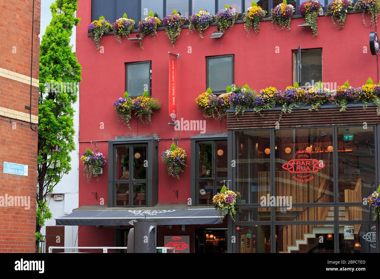 Bar Rua, Chatham Street, Dublin City, County Dublin, Irland Stockfoto