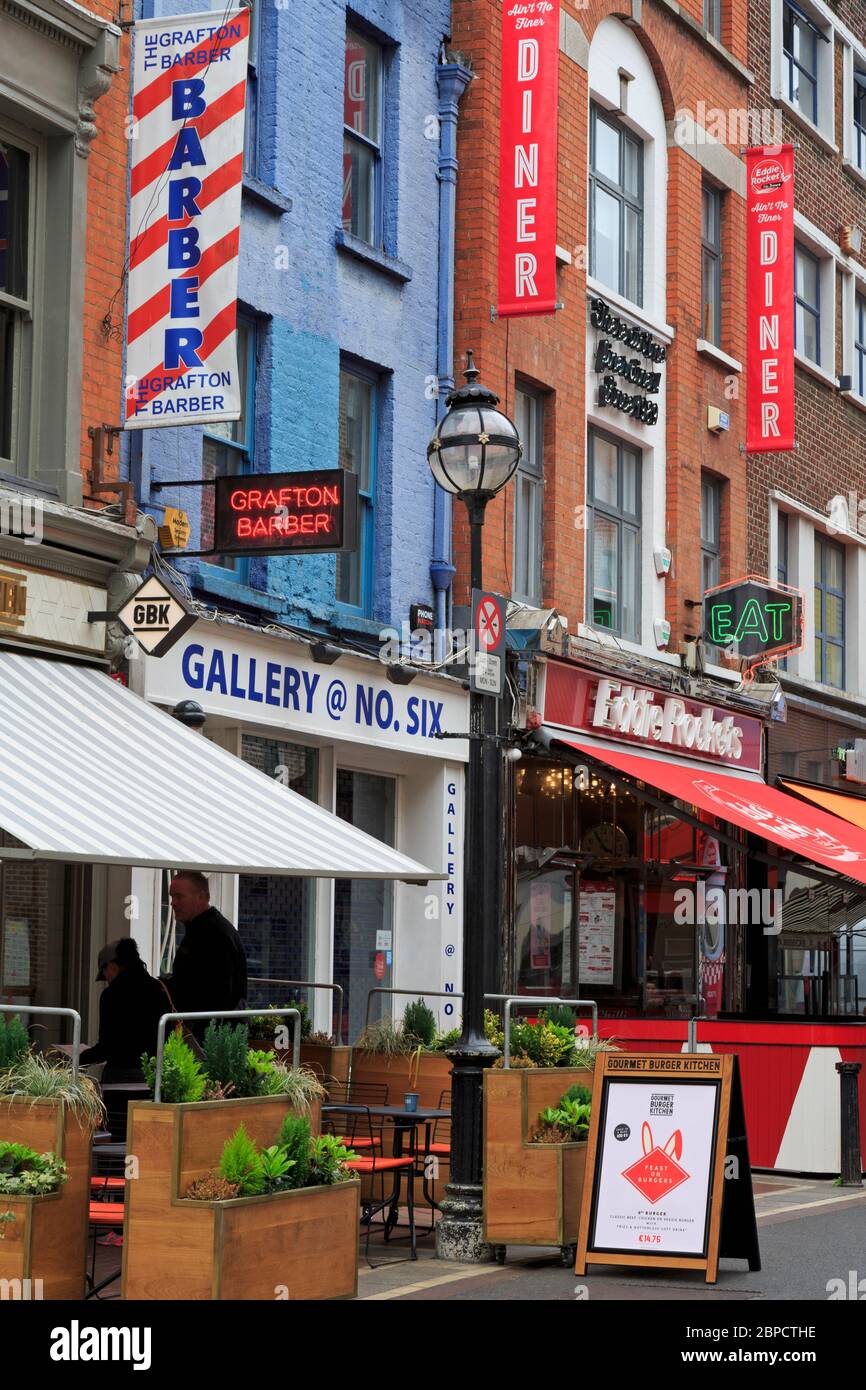 Anne Street South, Dublin Stadt, Grafschaft Dublin, Irland Stockfoto