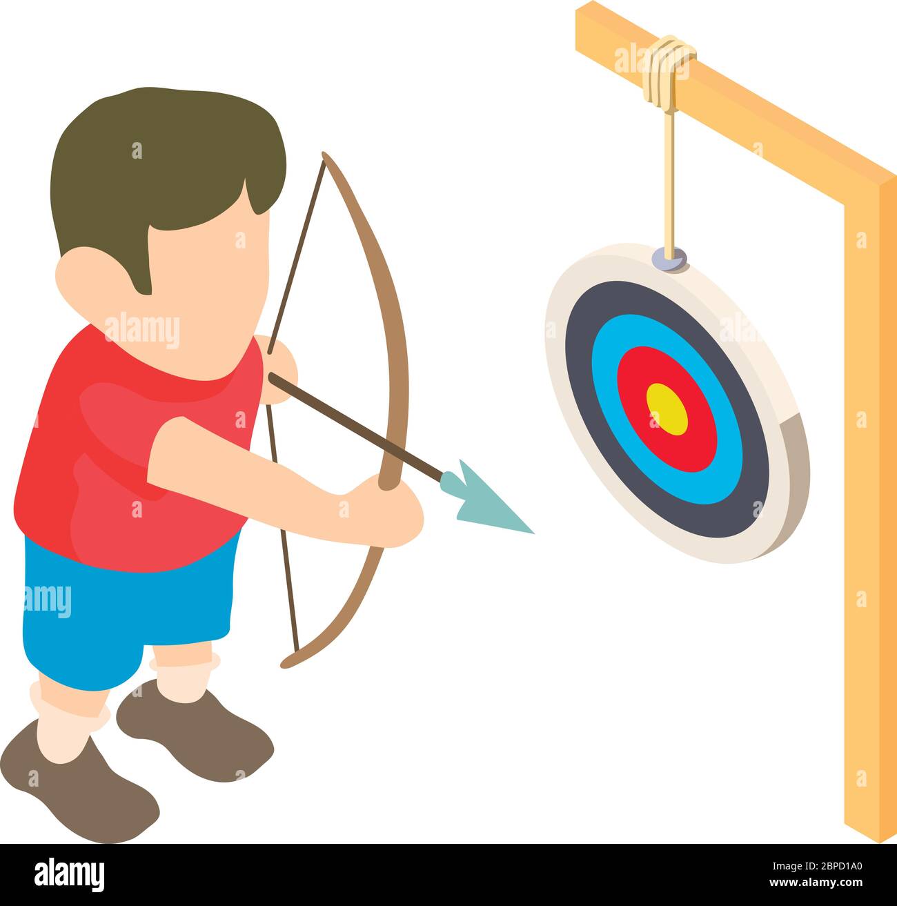 Archery 3d Symbol Olympic Sports Stockfotos Und Bilder Kaufen Alamy