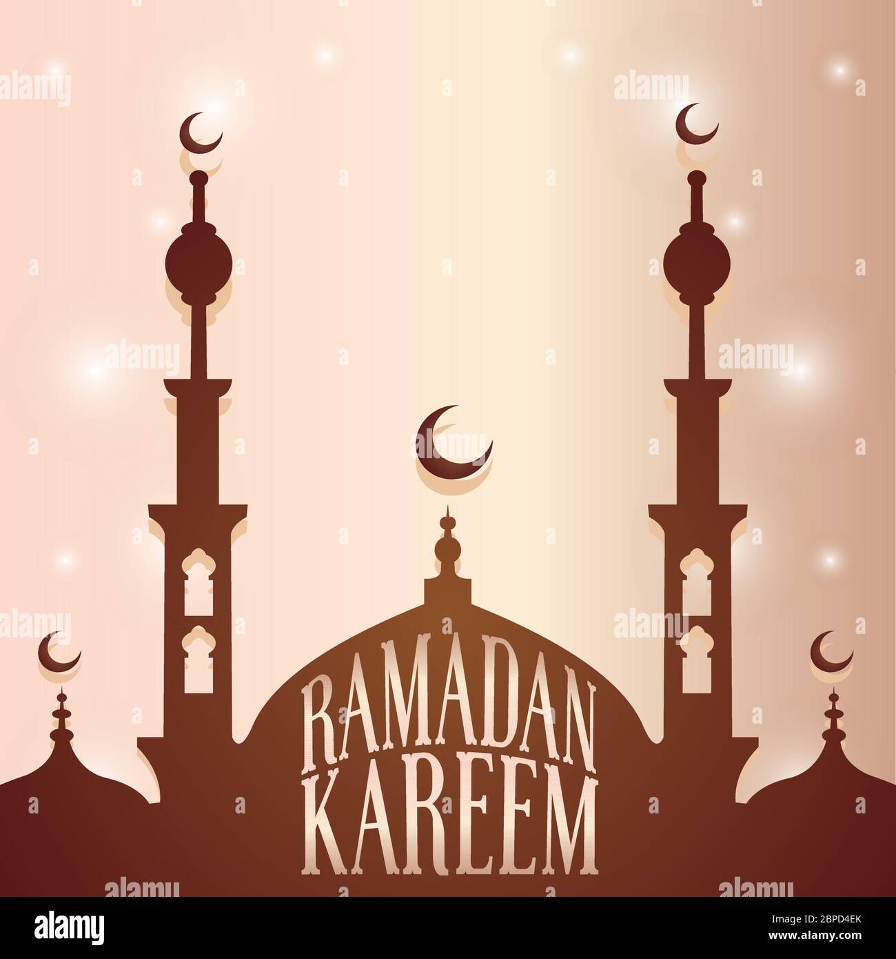 Ramadan Kareem-Karte Stock Vektor