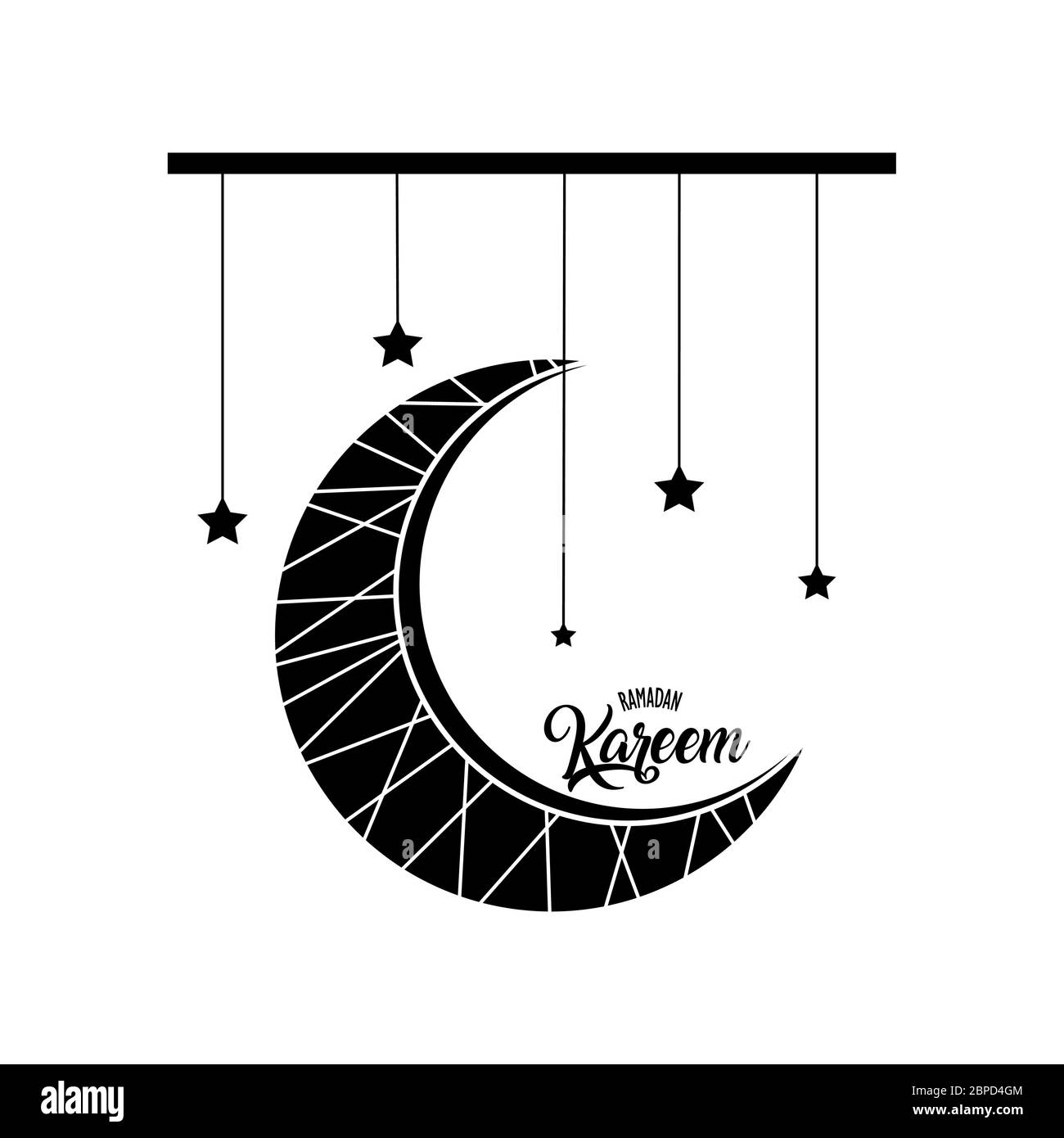 Ramadan Kareem-Karte Stock Vektor