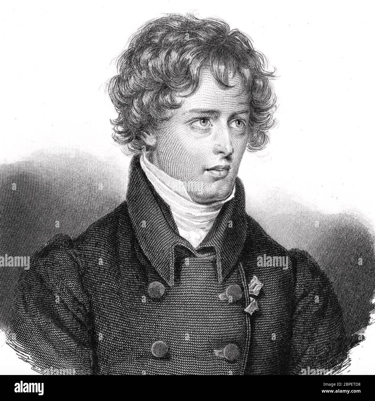 VICTOR JACQUEMONT (1801-1832) französischer Botaniker und Geologe Stockfoto