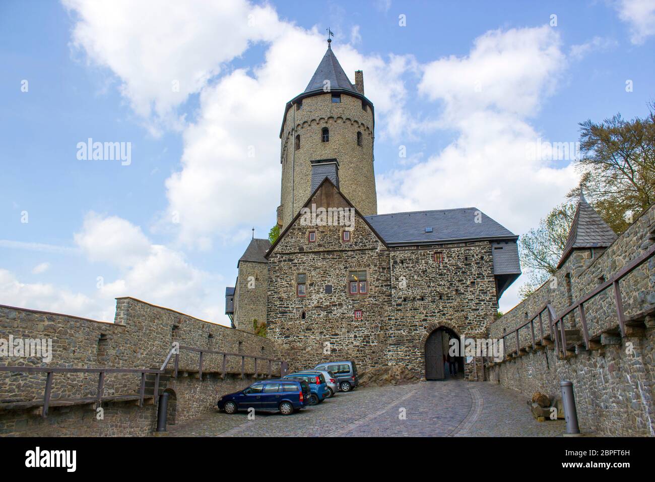 Burg Altena im Sauerland, Nordrhein-Westfalen, Deutschland Stockfoto
