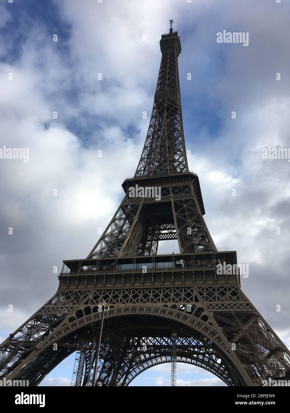 Eiffelturm in Paris, Frankreich Stockfoto