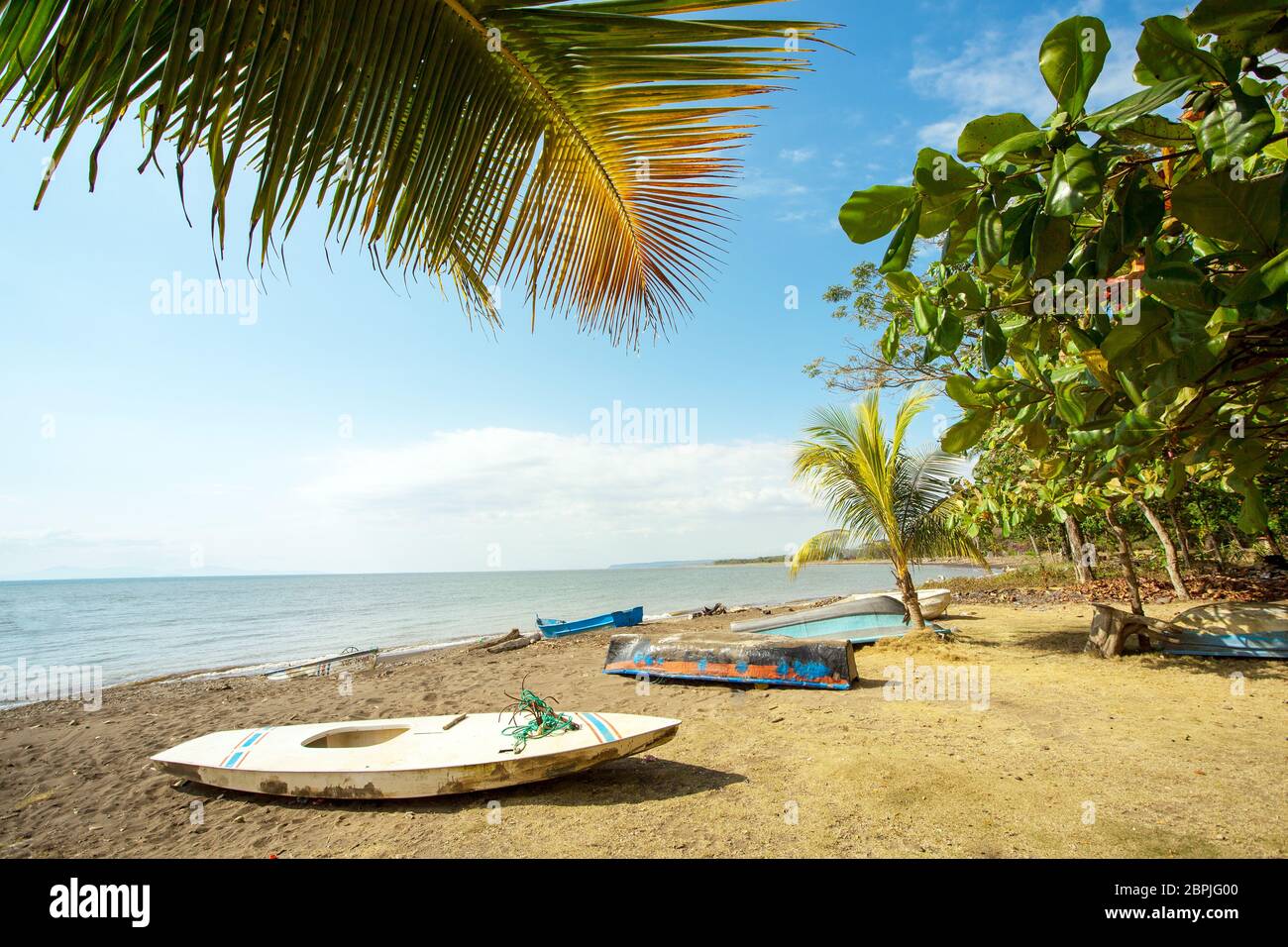 Am Strand von Playa Tarcoles Costa Rica Stockfoto