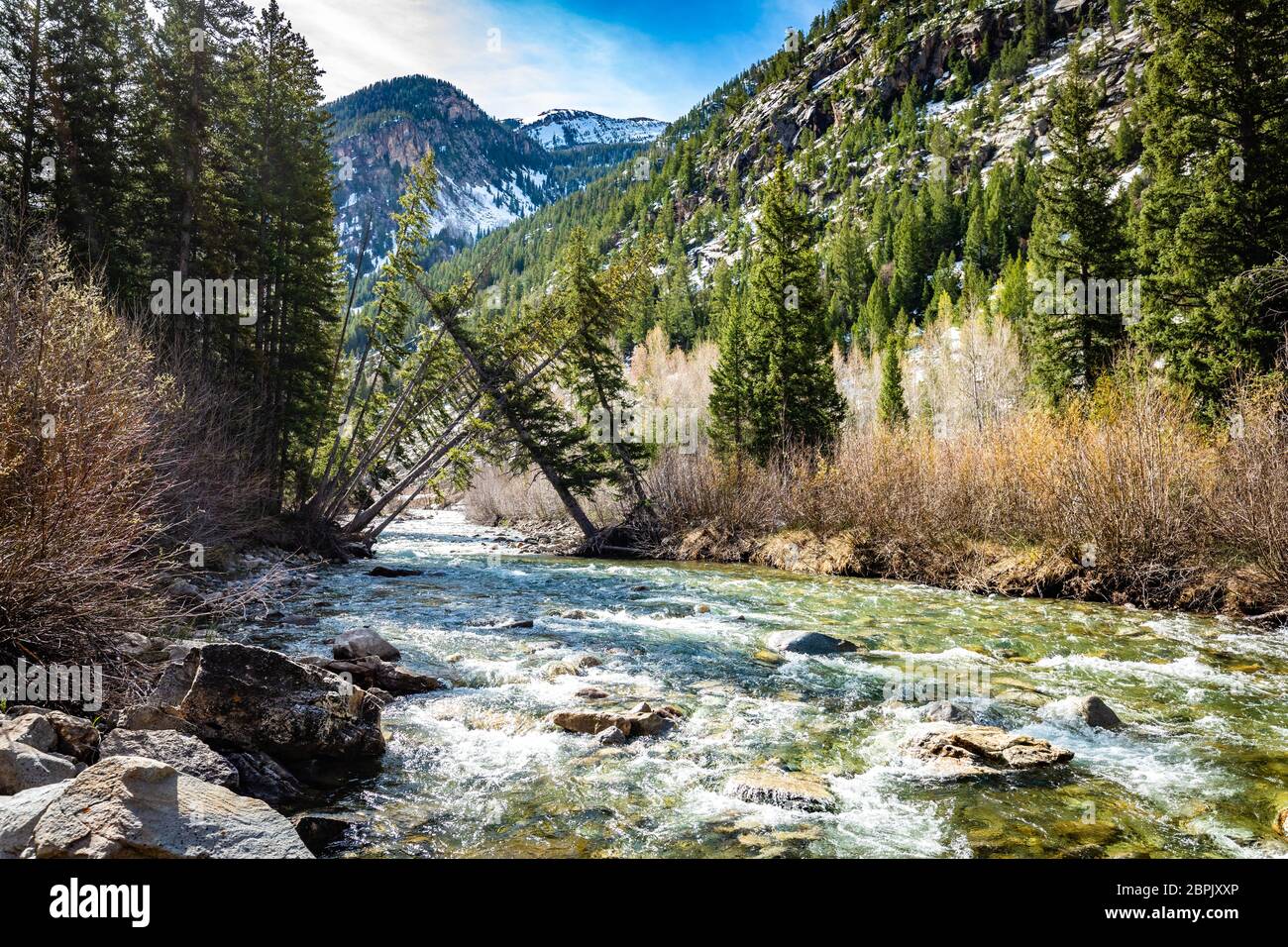 Crystal Canyon White River Nationalpark Colorado Ziel Stockfoto