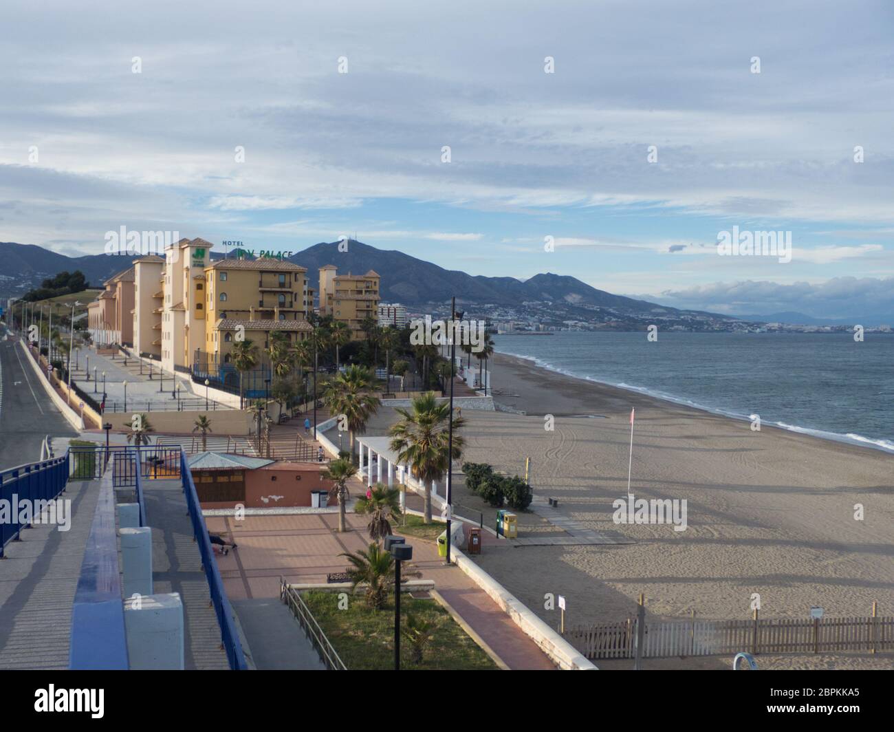 Fuengirola, Provinz Málaga, Spanien, 10. Mai 2020 Coronavirus-Krise Stockfoto