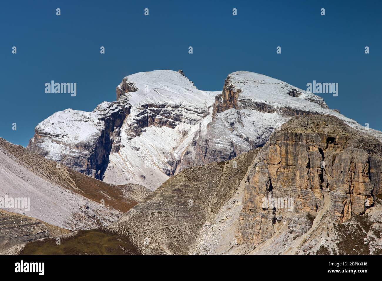 Sextner Dolomiten Stockfoto
