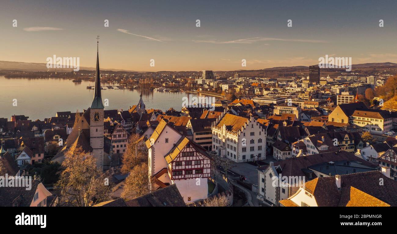 Zug, Schweiz Stockfoto