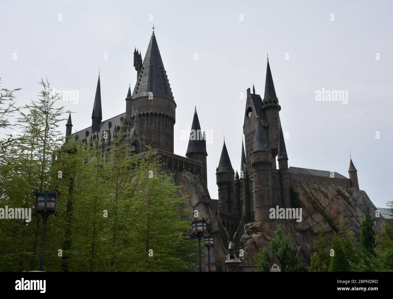 Hogwarts Castle in der Zauberwelt von Harry Potter - Freizeitpark „Diagon  Alley“ in den Universal Studios Florida in der Nähe von Orlando, USA  Stockfotografie - Alamy