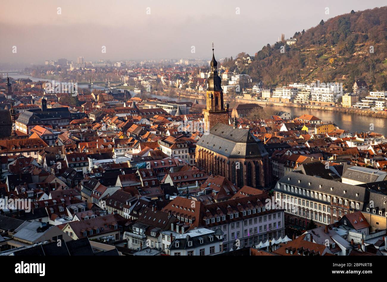 Heidelberg, Deutschland - Anblick der Stadt Stockfoto