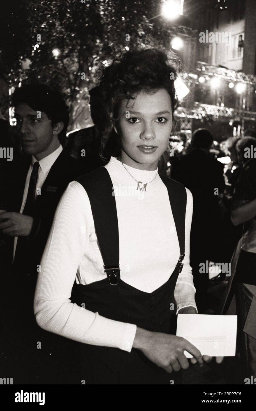 44. BAMBI Verleihung in Köln - die Preisträgerin in der Kategorie 'SPort': Die Weltklasse-Schwimmerin Franziska van Almsick. Stockfoto