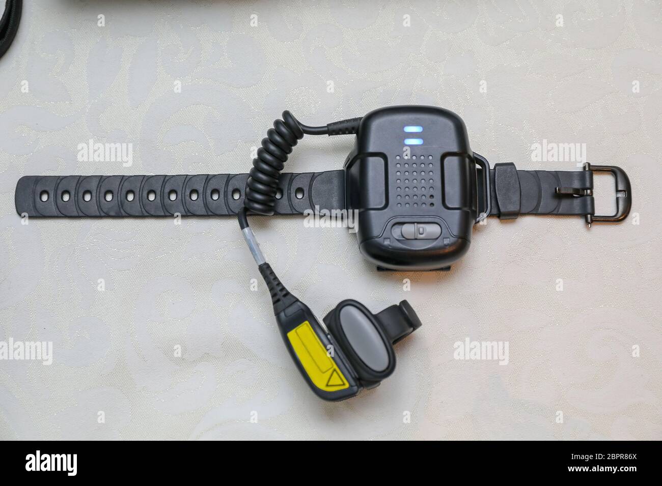 Ring Barcode Scanner Reader für schnelle Kommissionierung im Lager  Stockfotografie - Alamy