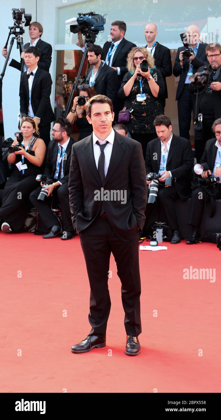 VENEDIG, ITALIEN - AUGUST 30: Chris Messina besucht die Premiere von "Maglehorn" während der 71. Filmfestspiele von Venedig am 29. August 2014 in Venedig, Italien. Stockfoto