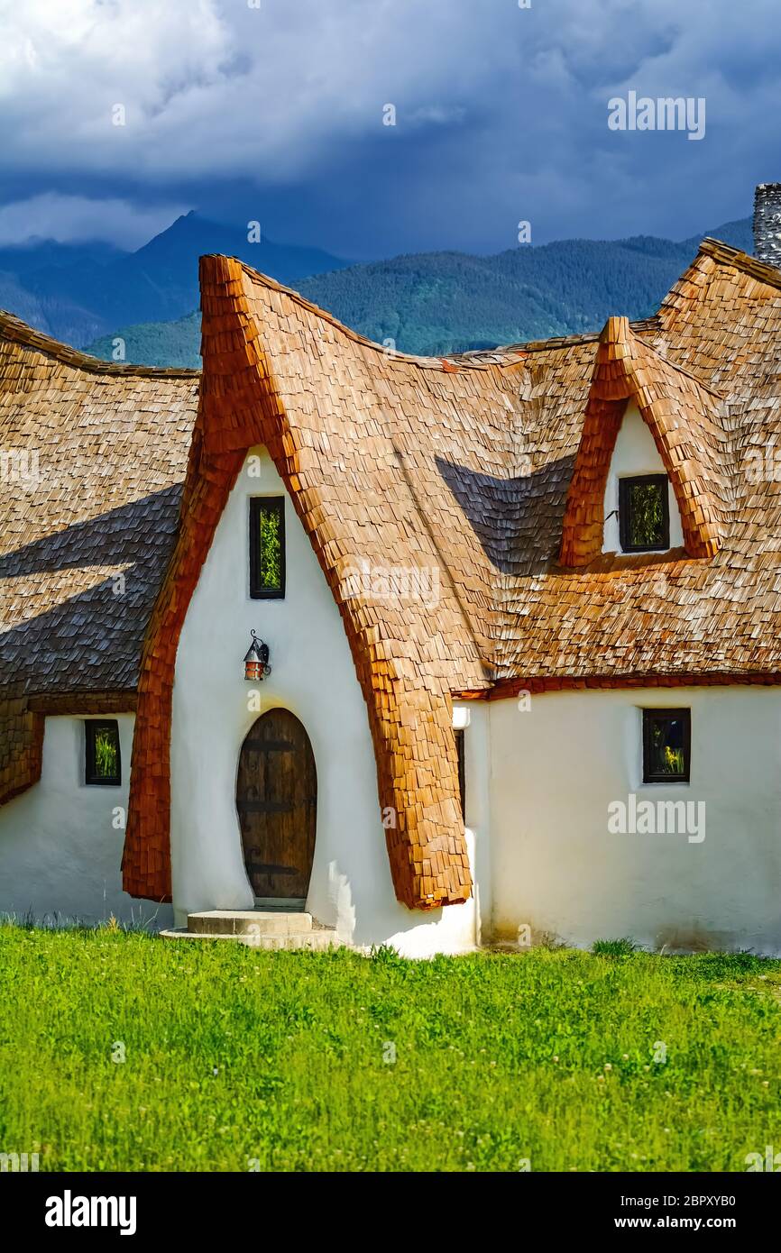 Lehm-Burg des Fairies-Tals Stockfoto