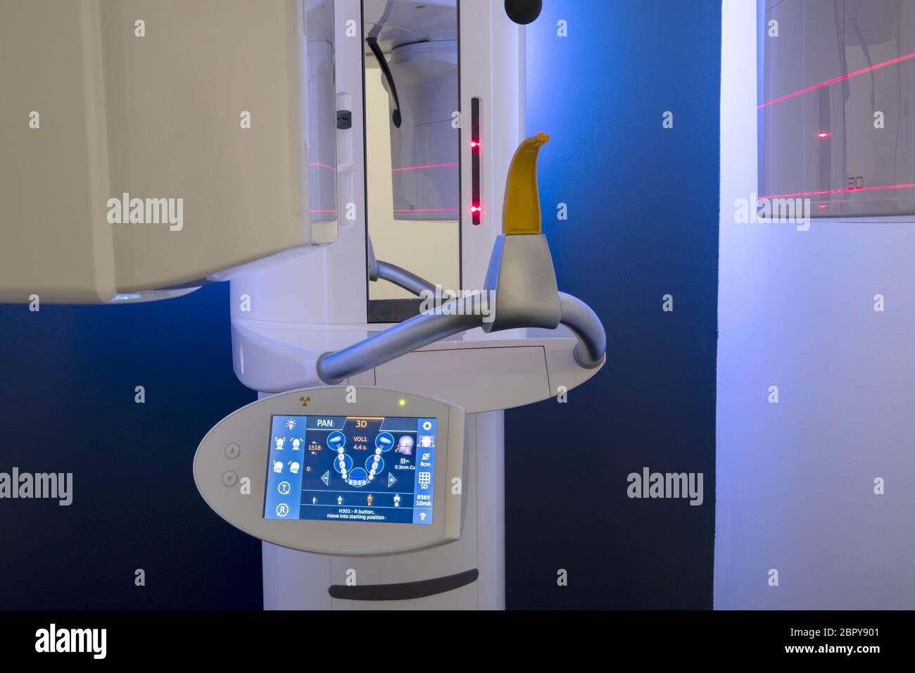 Dental CBCT Röntgen 3D-Maschine, ORTHOPHOS Stockfoto