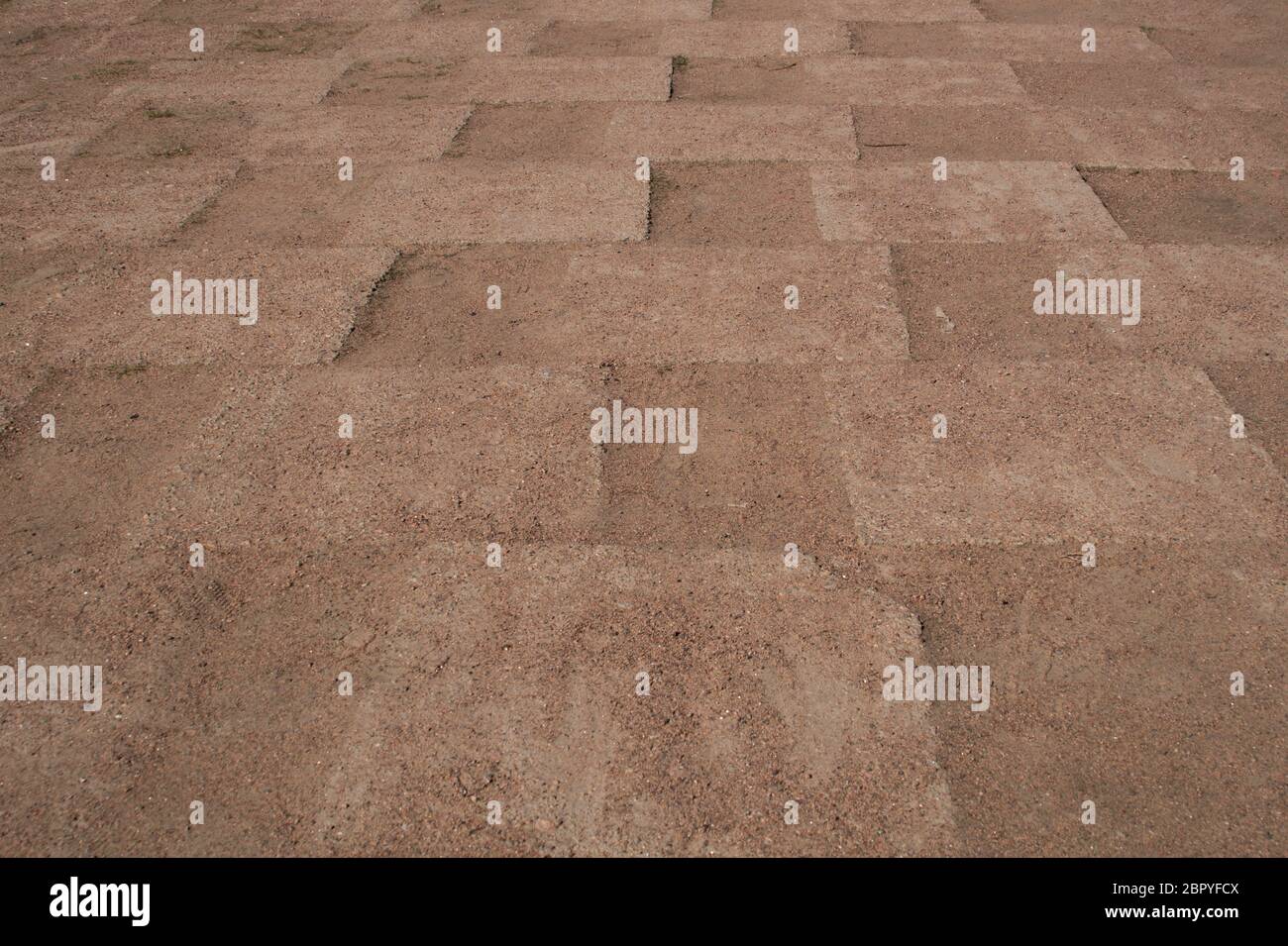 Strasse Kornige Textur Sandboden Hintergrund Stockfotografie Alamy