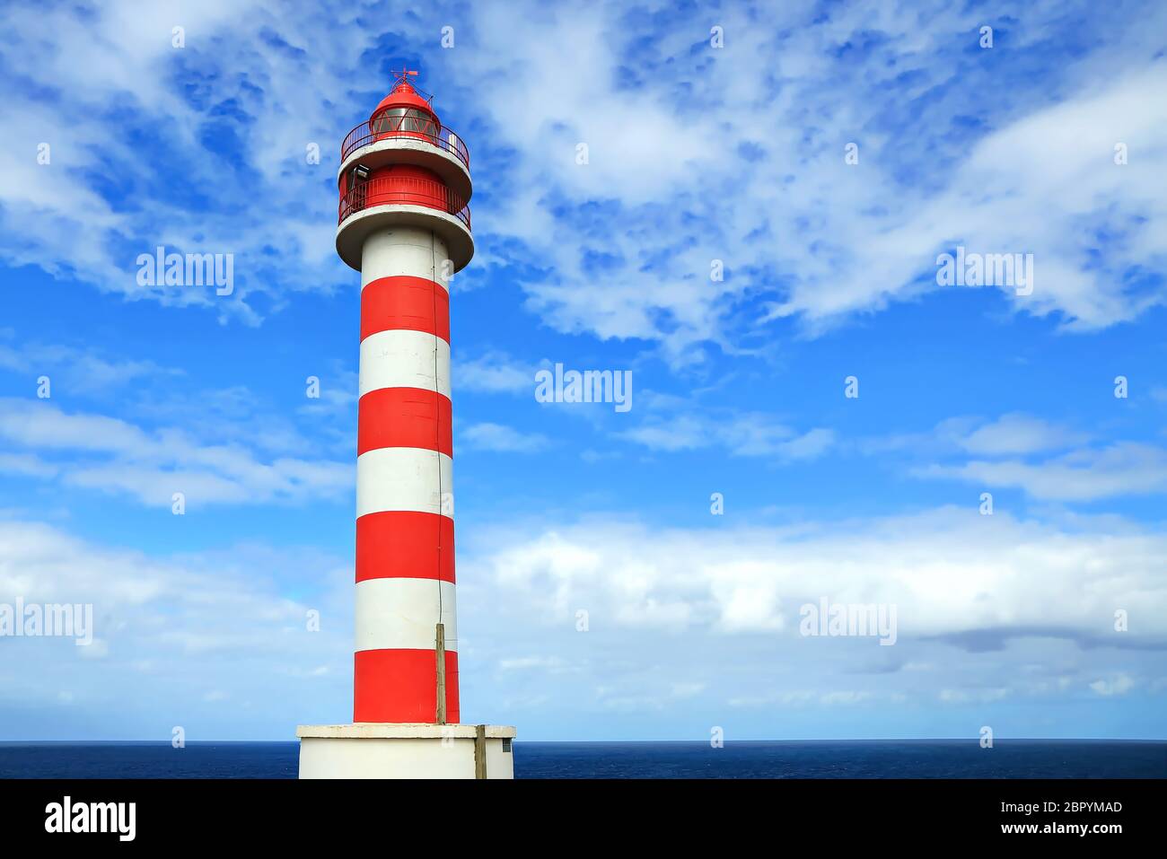 Faro de Punta, Sardina ist ein Leuchtturm an der Küste von Gran Ganaria Stockfoto