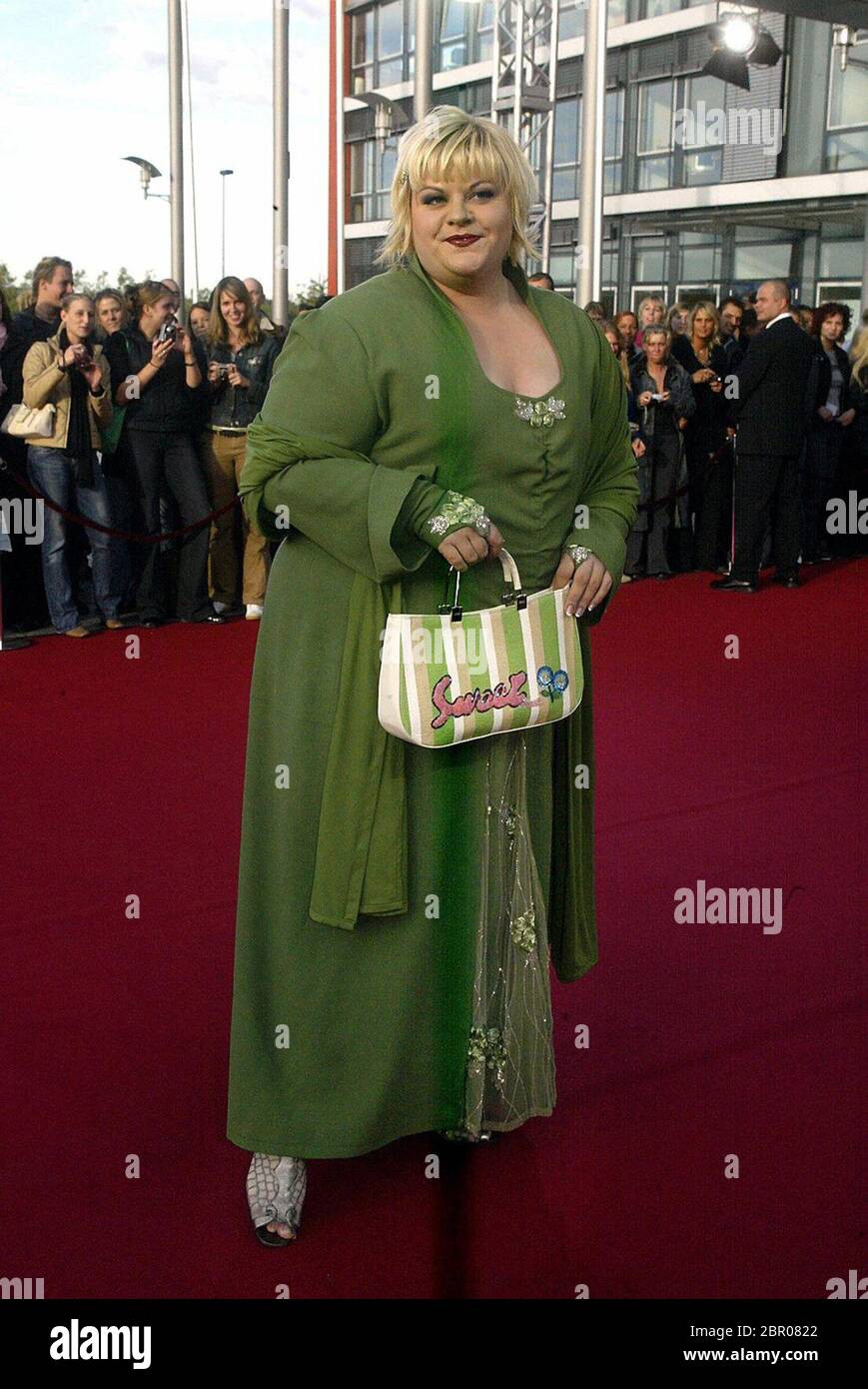 Deutscher Fernsehpreis 2004 - Verleihung des 6. Deutsche Fernsehpreis im Coloneum in Köln. Roter Teppich. Tine Wittler. Stockfoto
