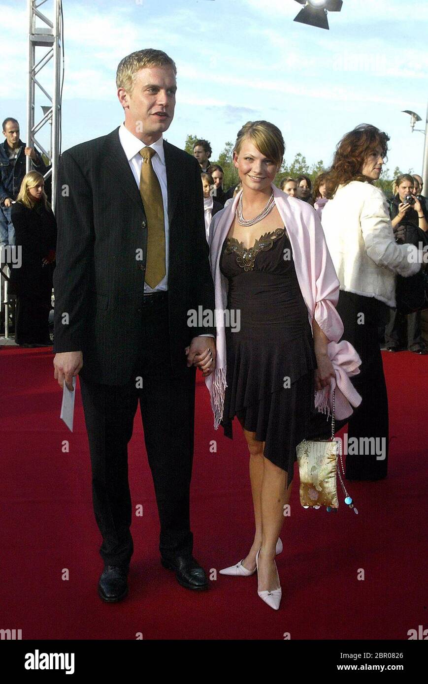 Deutscher Fernsehpreis 2004 - Verleihung des 6. Deutsche Fernsehpreis im Coloneum in Köln. Roter Teppich. Sebastian Bezzel. Stockfoto